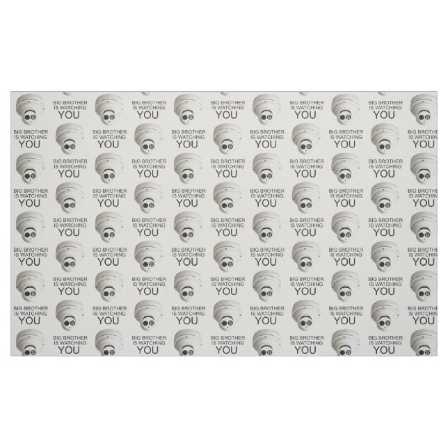 Storebror tittar på dig tyg (Fat Quarter)