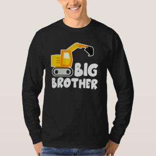 Storebror Tractor Småbarn Excavator Cute T Shirt