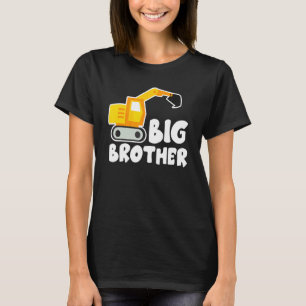 Storebror Tractor Småbarn Excavator Cute T Shirt