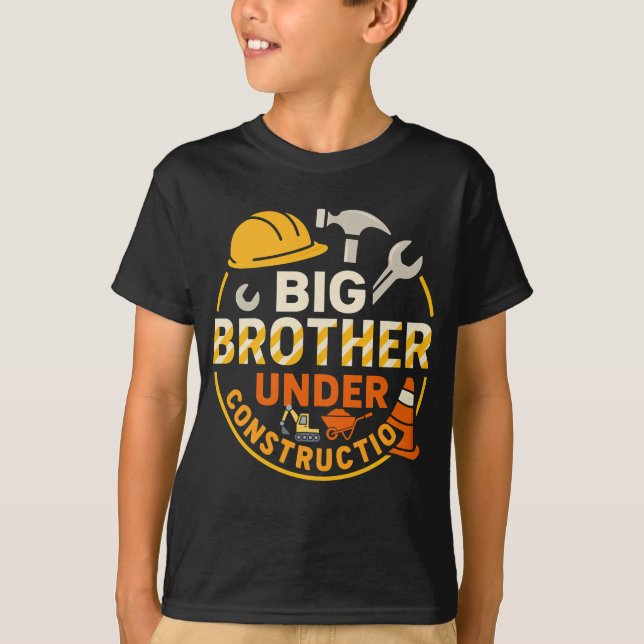 Storebror under uppbyggnad t shirt (Framsida)
