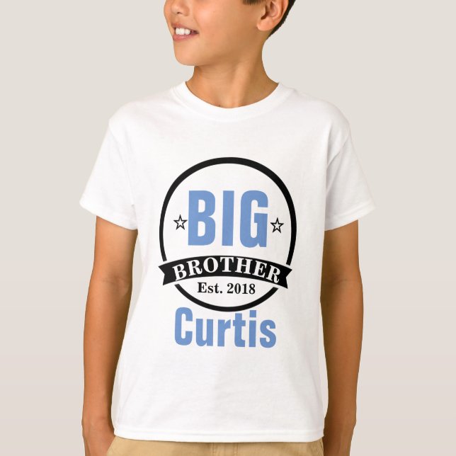 Storebroranpassningsbarskjorta T Shirt (Framsida)