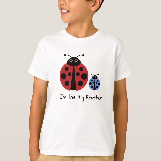 Storebrornyckelpigaskjorta T-shirt (Framsida)