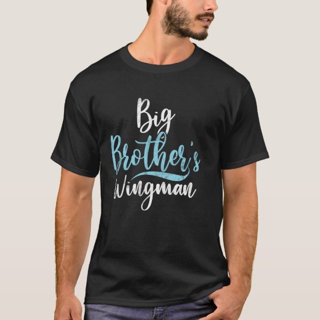 Storebrors Wingman Broder T Shirt (Framsida)
