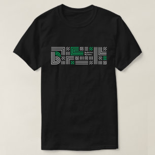 Storebrorstorasystrar som brännmärkas mönster t shirt
