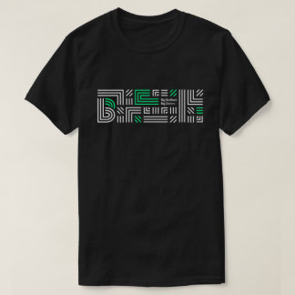 Storebrorstorasystrar som brännmärkas mönster t shirt