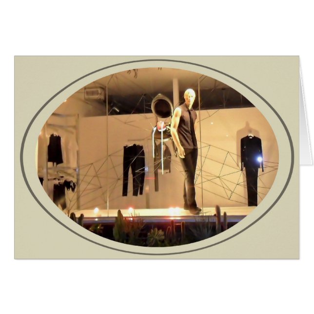 Storefront Hälsningskort (Framsidan Horizontal)