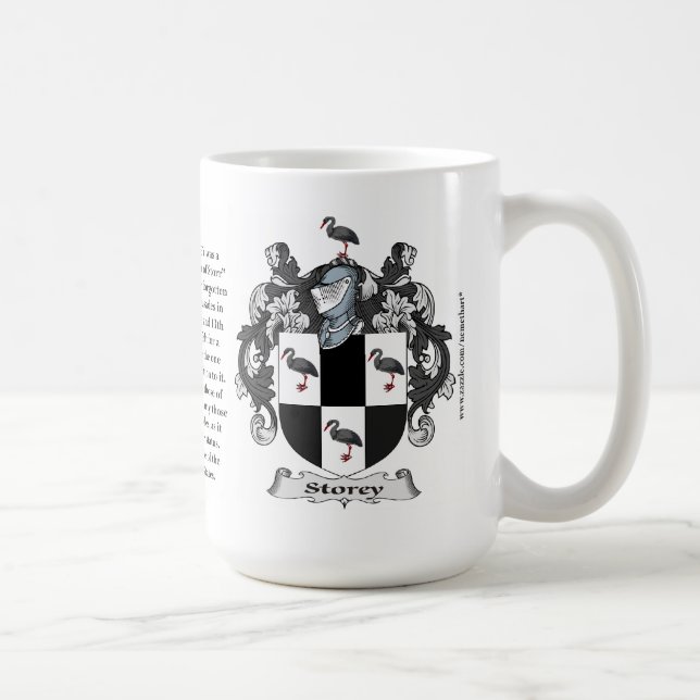Storeyfamiljvapensköld Kaffemugg (Höger)
