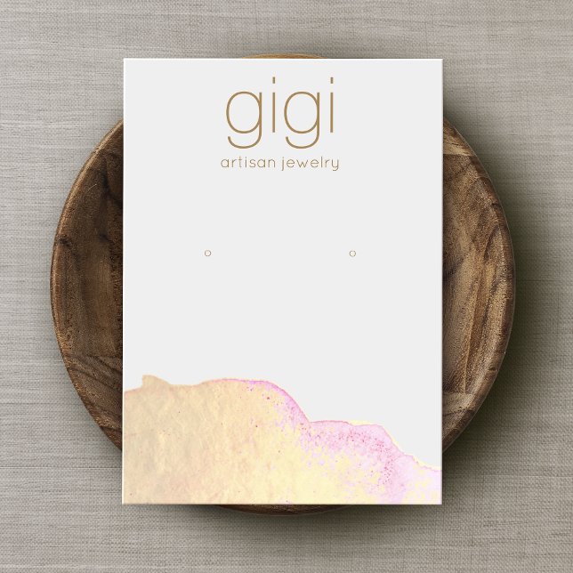 Storfärgad Abstrakt för  av vattenfärg i Guld, Vis Tilläggskort (Skapare uppladdad)