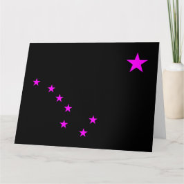 Storfärgad Magenta Kort