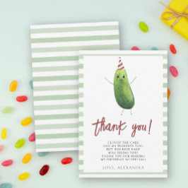 Storfärgad storfärgad första Födelsedagsfest Tack Kort