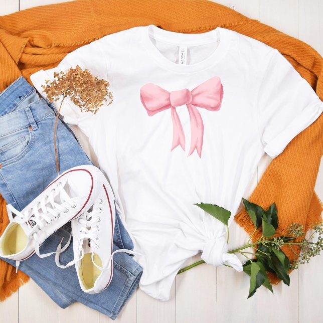 Storfärgad vattenfärgsruta för Rosa T Shirt (Skapare uppladdad)