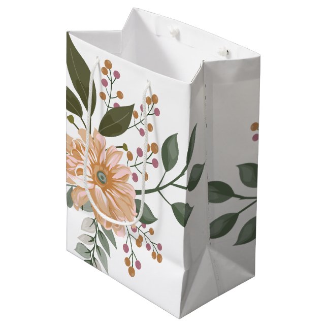 Storfetstilt sommarblomma medelstor gåva (Framsidan Vinklad)