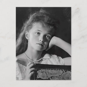 Storfurstinnan Olga av Ryssland dotter tsar Romano Vykort