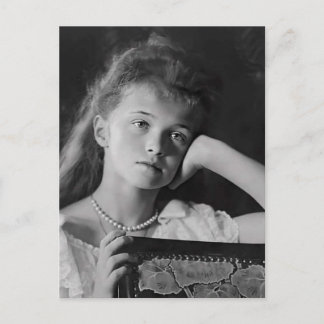 Storfurstinnan Olga av Ryssland dotter tsar Romano Vykort