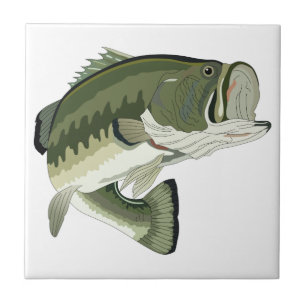 STORGEMOUTH BASS KAKELPLATTA