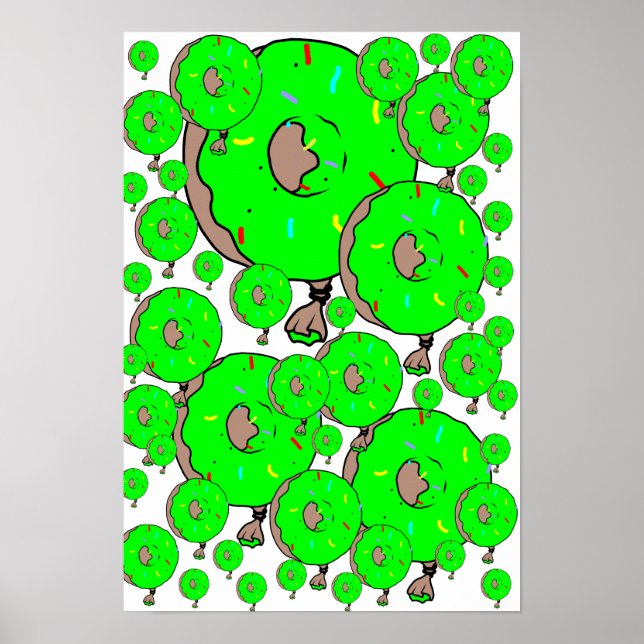 StorGrönt Yum-yums2 Poster (Framsidan)