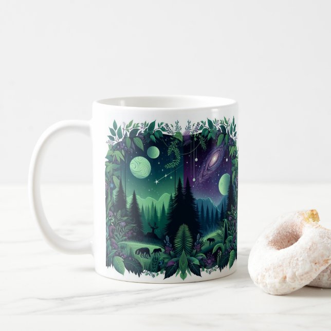 Storhertigdömet Galaxy Mugg: Mystiska naturmöten Kaffemugg (Med munk)