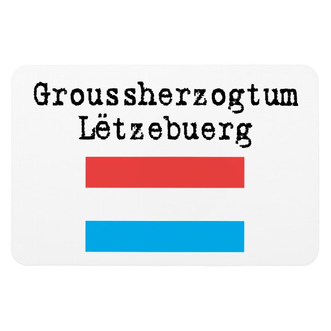 Storhertigdömet Luxemburg, flexibilitetsmagnet Magnet (Horisontell)