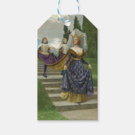 Storhertiginnan (av John Collier) Presentetikett