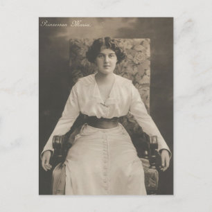 Storhertiginnan Marie Pavlovna från Ryssland #040 Vykort