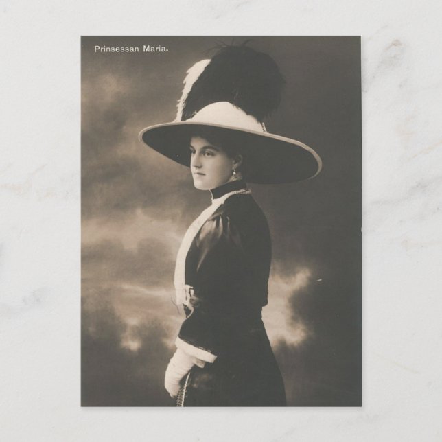 Storhertiginnan Marie Pavlovna från Ryssland #047 Vykort (Framsida)