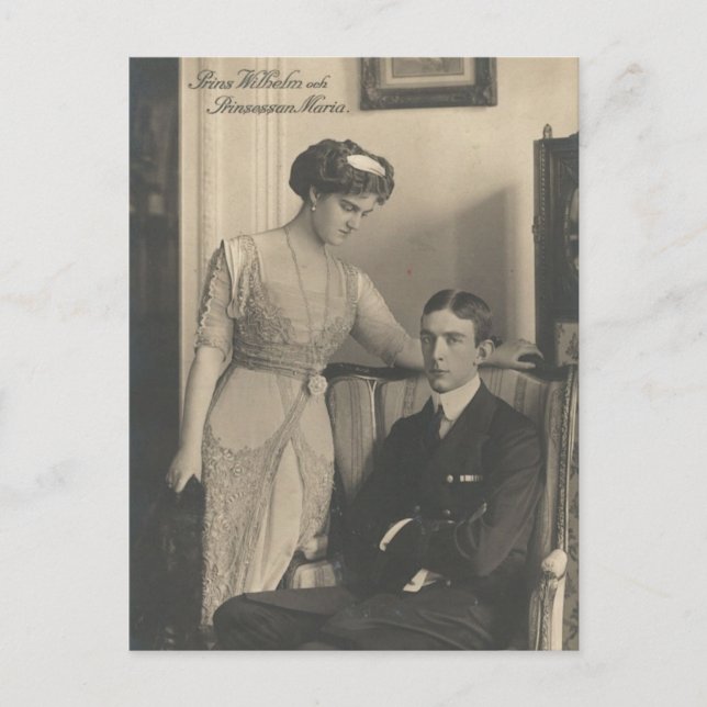 Storhertiginnan Marie Pavlovna från Ryssland #075 Vykort (Framsida)