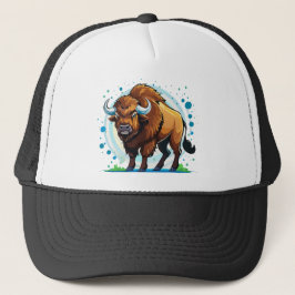 storhornad bison keps