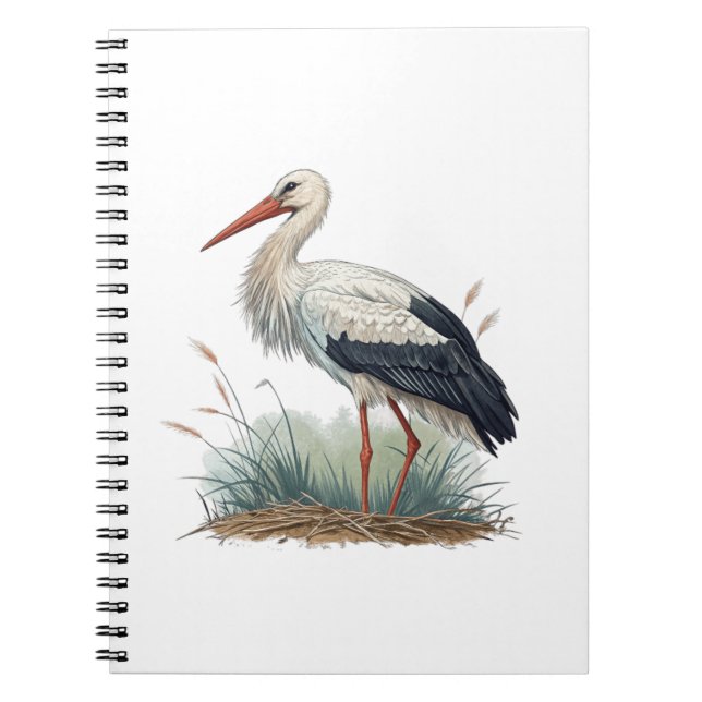 Stork Anteckningsbok (Framsidan)