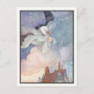 Stork av Anne Andersson Vykort