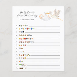 Stork Baby Bokar Emoji Game