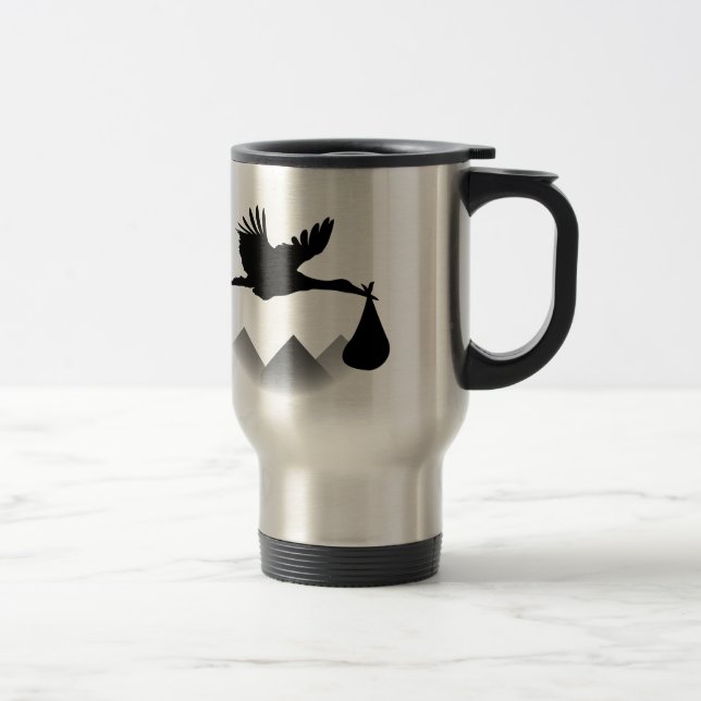 Stork & baby resemugg (Höger)