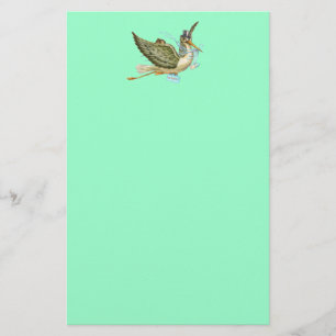 STORK BABY SHOWER BREVPAPPER