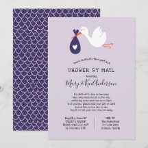 Stork Baby Shower by Mail