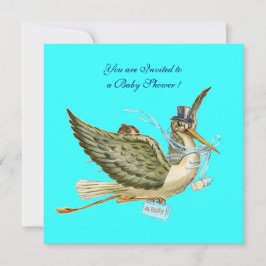 STORK BABY SHOWER INBJUDNINGAR