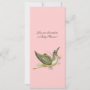 STORK BABY SHOWER INBJUDNINGAR