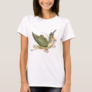 STORK BABY SHOWER T-SHIRT