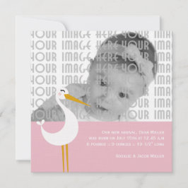 Stork Birth Meddelande