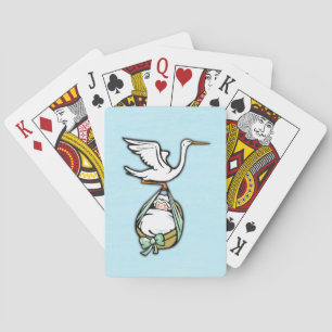 Stork Carries a Pojke Casinokort