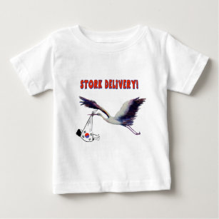 Stork Delivery! Antagande från Korea T Shirt