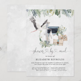 Stork Delivery | Virtuell baby shower via post Inbjudningar