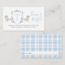 Stork Diaper Raffle Tilläggskort