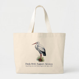 Stork Doula eller Midfru Promotional Jumbo Tygkasse