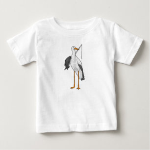 Stork Fishing Fisher Fishing Rod T Shirt