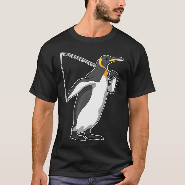 Stork Fiske Fiskare Fiskespö T Shirt (Framsida)
