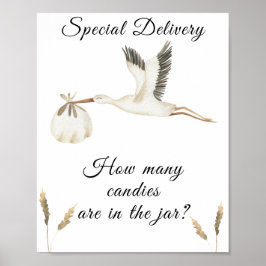 stork - gissa hur många kander som finns i burk poster