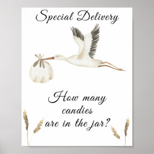 stork - gissa hur många kander som finns i burk poster