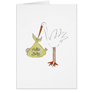 Stork Hej Baby OBS Kort