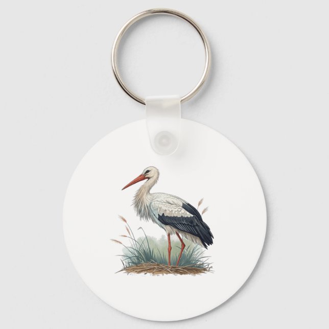 Stork Nyckelring (Framsida)
