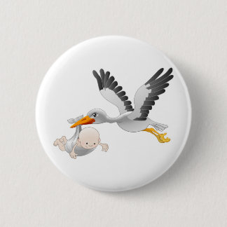 stork och bebis knapp