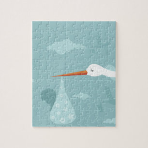 Stork och ungen pussel